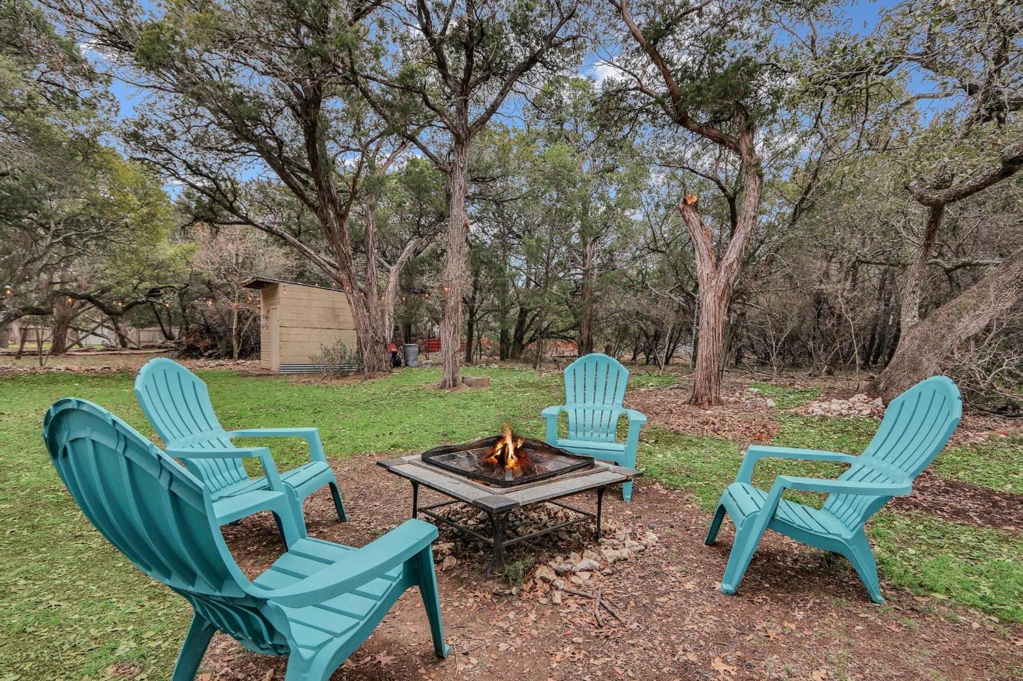 The Vagabond Villa Wimberley Exteriör bild